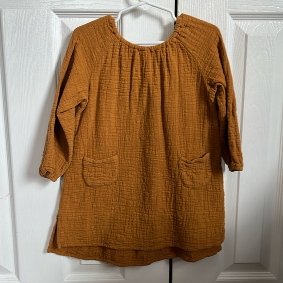 Zara Other - Zara - Burnt orange gauze dress - 2T